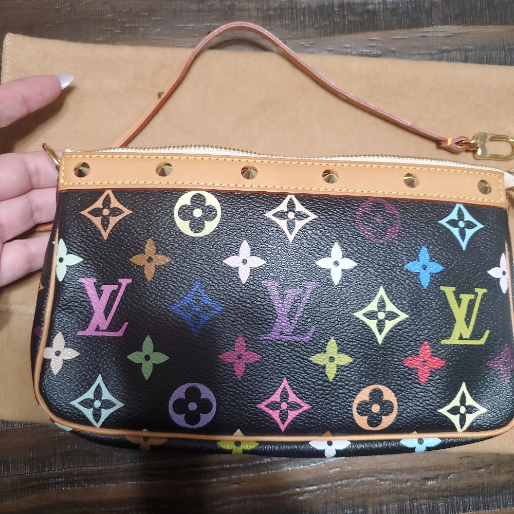 AUTHENTIC!!! Louis Vuitton Multicolore Pochette.